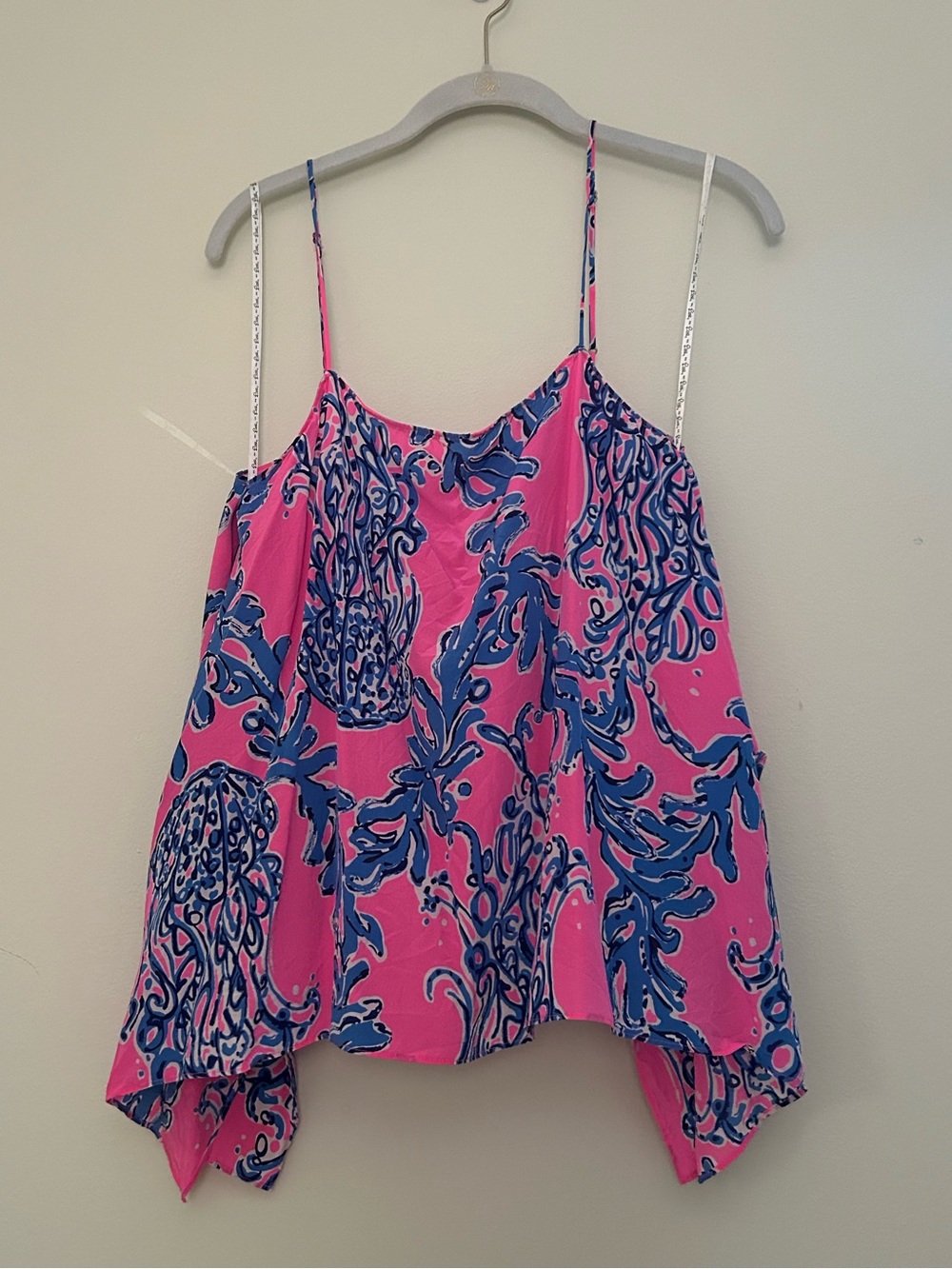 (Practically New) Lilly Pulitzer Kimi Silk Tank Top